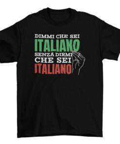 Italian Hand Gesture Tee for Men and Women T-Shirt