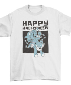 Wizard Girl and Dog Riding T-Shirt