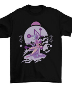 Alien Creature Illustration Tee for Sci-Fi Fans T-Shirt