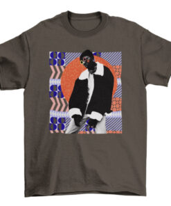 Cool Geometric Circle Abstract Photography T-Shirt for Men T-Shirt