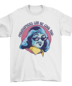 Cool Descartes Philosopher Tee Shirt for Men and Women T-Shirt