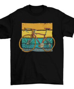 Vintage Racing Bicycle Tee Shirt Design T-Shirt