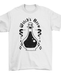 Cool Witch's Brew Halloween T-Shirt for Women and Men T-Shirt