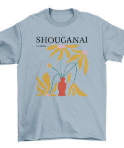 Japanese Flower Vase T-Shirt Design T-Shirt
