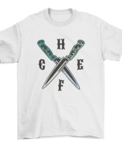 Chef Knives Graphic Tee Shirt for Cooks and Chefs T-Shirt