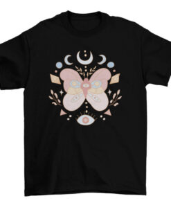 Mystical Butterfly Graphic Tee for Men and Women T-Shirt