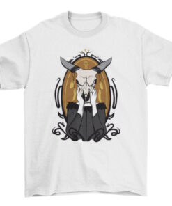 Dark Body Bull Skull T-Shirt