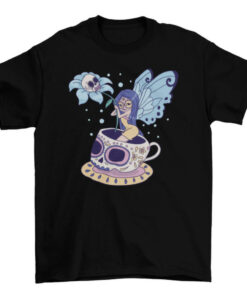 Skull Mug Graphic Tee Shirt for Men and Women T-Shirt