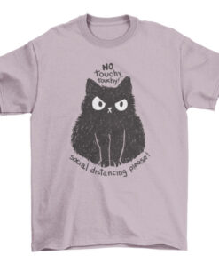 Angry Cat Cartoon Animal T-Shirt