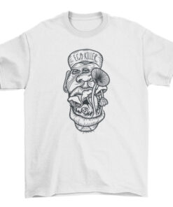 Psychedelic Ego Killer Mushroom Tee Shirt T-Shirt