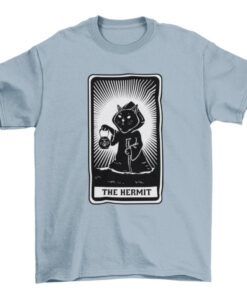 Cat Tarot Card Fantasy T-Shirt - Unique Design for Mystic Lovers T-Shirt