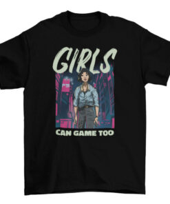 City Gamer Girl T-Shirt - Gaming Tee for Women T-Shirt