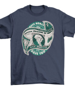 American Money T-Shirt - One Dollar Bill Design T-Shirt