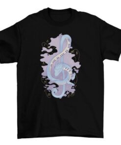 Dragon Musician Tee Shirt for Men and Women T-Shirt