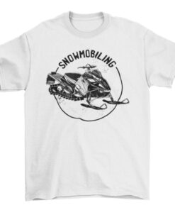 Snowmobiling Shirt for Men and Women - Winter Sports Gift Idea T-Shirt