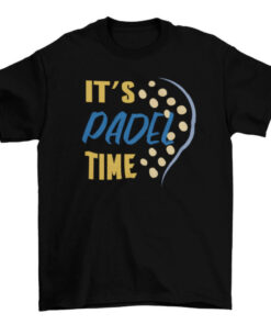 Padel Time T-Shirt Design for Men and Women T-Shirt
