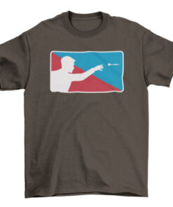 Men's Dart Throwing Sports T-Shirt