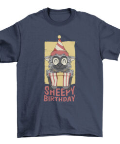 Birthday Sheep Animal Tee Shirt - Fun Party Gift Idea T-Shirt