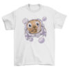 Pug Dog Space Astronaut Tee for Canine Lovers T-Shirt
