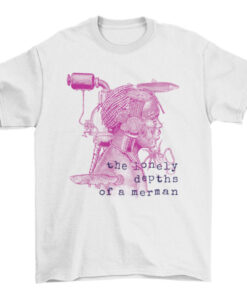 Mechanical Woman Hand-Drawn Nature Tee for Women T-Shirt