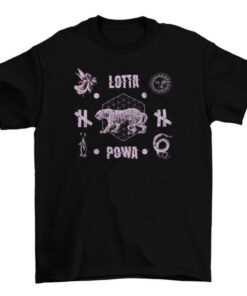 Tiger Power Gunge Tee Shirt Design T-Shirt