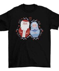 Christmas Matryoshka Dolls Tee-Shirt Design T-Shirt