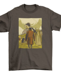 Worm Monsters Battle Tee Shirt for Men and Women T-Shirt