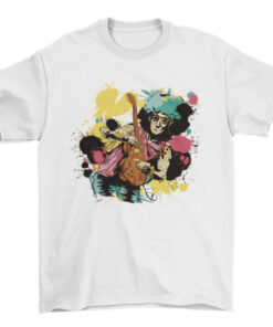 Musical Guitar Player Tee for Musicians and Guitarists T-Shirt