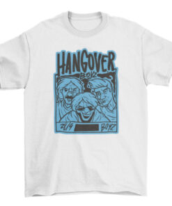 Men's Hangover Cartoon T-Shirt for Party and Fun T-Shirt