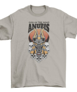 Anubis and Skulls Graphic Tee for Men and Women T-Shirt