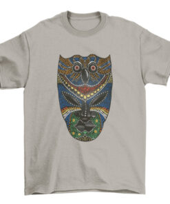 African Mask T-Shirt - Traditional Design for Men and Women T-Shirt