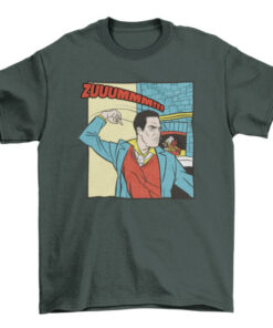 Men's Fire Glass Throwing Graphic Tee Shirt Design T-Shirt