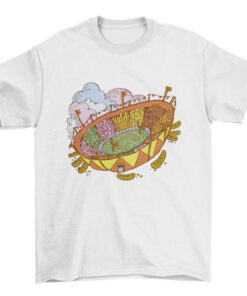 Football Stadium Snack Food and Drinks Sports Tee Shirt T-Shirt