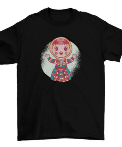 Armenian Girl Cartoon T-Shirt Design for Women and Girls T-Shirt