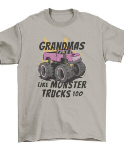 Cool Grandma Truck T-Shirt Design for Women and Men T-Shirt