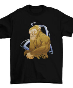 Chimpanzee Character Tee Shirt - Unique Design for Animal Lovers and Wildlife Enthusiasts T-Shirt