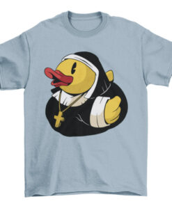 Rubber Duck Nun Costume T-Shirt Design for Women T-Shirt