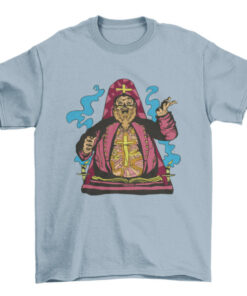 Tattooed Priest Graphic Tee Shirt for Men and Women T-Shirt