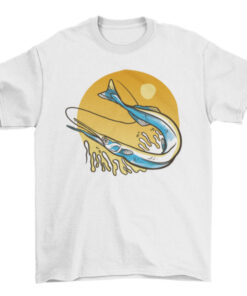 Fish Out of the Water Tee - Funny Fishing Shirt for Men and Women T-Shirt