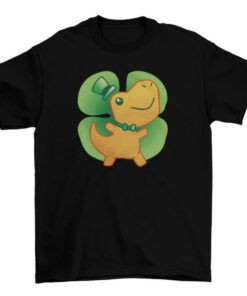 St Patrick's Day Baby Dinosaur T-Shirt for Boys and Girls T-Shirt