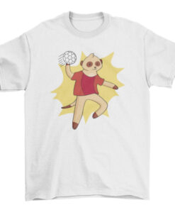 Meerkat Handball Player Tee - Fun Animal Sports Shirt T-Shirt