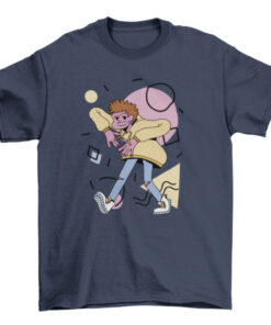 Cartoon Character Hip Hop Tee Shirt T-Shirt