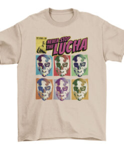 Mexican Lucha Libre Sport Masks Tee for Men and Women T-Shirt