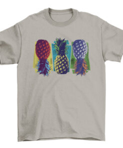 Pop Art Pineapple Graphic Tee Shirt for Men and Women T-Shirt