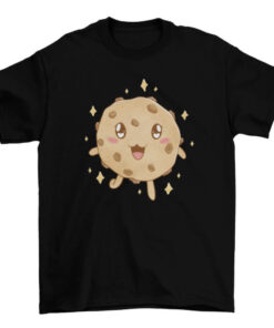 Cookie Character Graphic Tee for Men and Women T-Shirt
