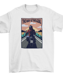 Biker Riding Motorcycle Tee Shirt T-Shirt