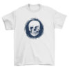 Scary Human Skull T-shirt with 3 Faces of Death T-Shirt