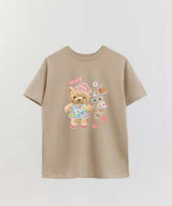 Unisex Teddy Favorite Girl Printed Overshirt T-Shirt