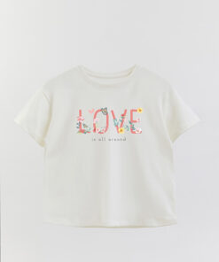 Girl Over Love Is All Around T-Shirt