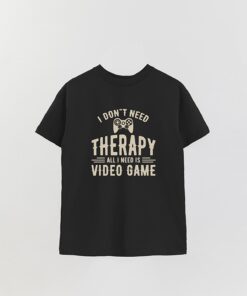 Gm I Don'T Need Therapy Printed Overshirt T-Shirt